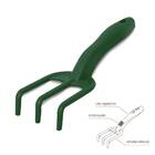 Rastelo Plástico Para Jardinagem Verde (240mm) Nutriplan