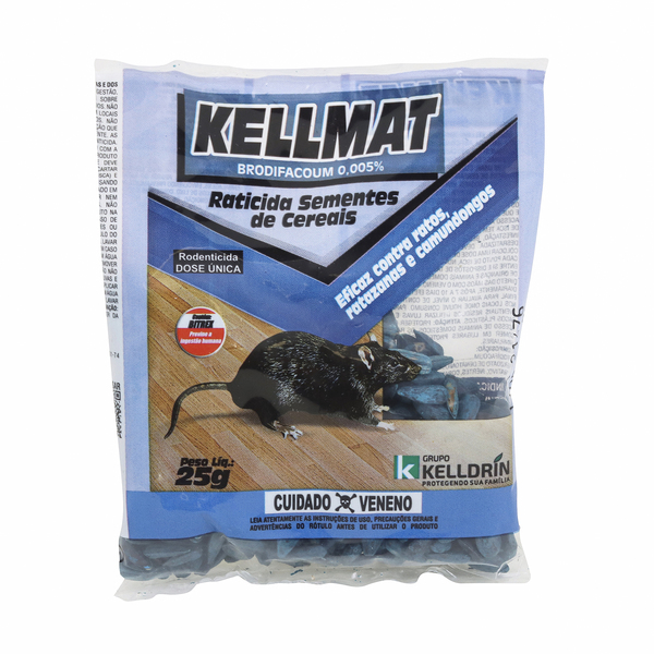 Raticida Granulado 01 Sache 25g Kelldrin