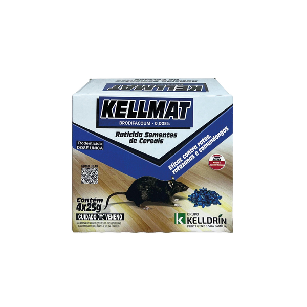 Raticida Granulado 01 Sache 25g Kelldrin