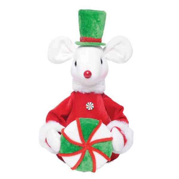 Rato Decorativo Em Pelúcia Candy 31x17x18cm 1 Unid 1023706