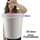 Ratoeira Armadilha Com Balde 18 Litros Pega Rato Camundongo R