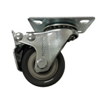 Rdz Si Cinza 50mm Chapa Girat. Zinc C/freio