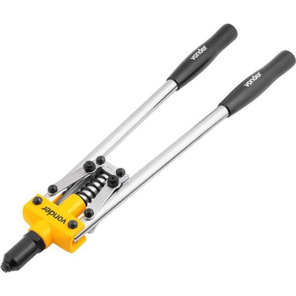 Rebitador Manual Alavanca Reforçado Com 3 Bicos 3,2-4,0-4,8