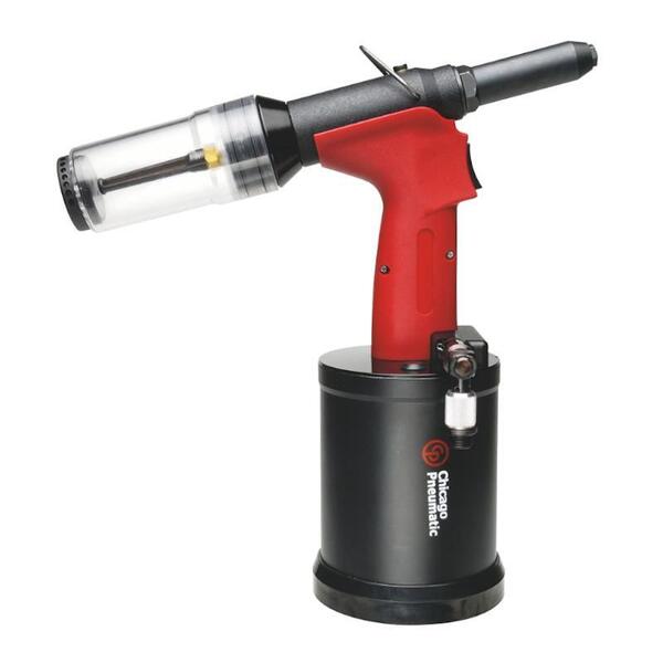 Rebitador Pneumático 1/4" Para Rebites De Aço Cp9884 Chicago