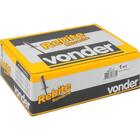 Rebite Alumínio Preto 3,2x10mm 310 Com 1000 Peças - Vonder