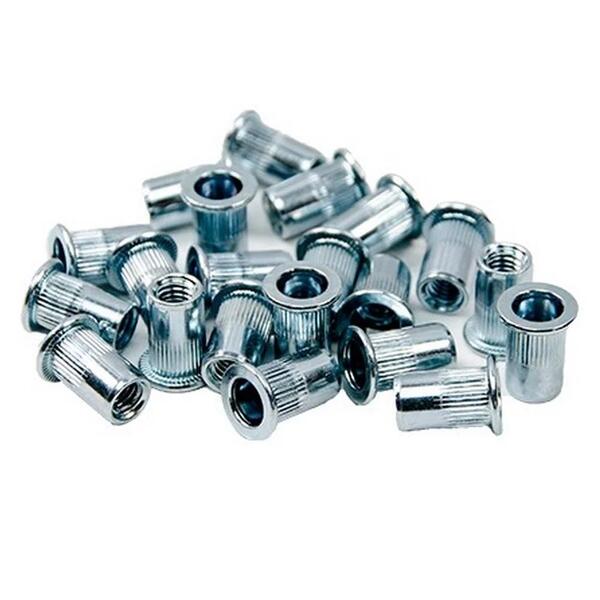 Rebite C/ Rosca M8x21 Aba Plana Embalagem Com 500 Pç Vendfix