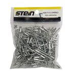 Rebite De Repuxo Em Alumínio Pacote Stein - 3.2x06 S-306 - 10