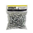 Rebite De Repuxo Em Alumínio Pacote Stein - 4.8x14 S-514 - 50