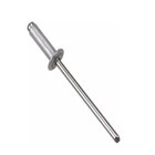 Rebite Repuxo 312 - 3,2x12 - Aluminio Brilhante - Pct C/100 P