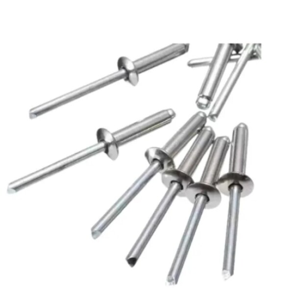 Rebite Repuxo 410 - 4,0x10 - Aluminio Brilhante Pct C/100 Un