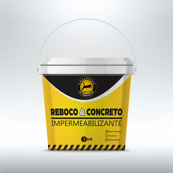 Reboco E Concreto Impermeabilizante 1kg - O pulo do Gato na C