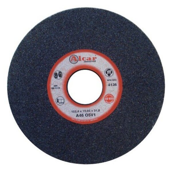 Rebolo 152,4x25,4x31,8 A46 - Alcar