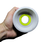 Rebolo Copo Cônico Branco Para Retífica 4 X 1.1/2 X 31,75mm G