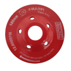 Rebolo Diamantado Tipo Prato 4" (100mm X 22mm) Rocast