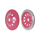 Rebolo Diamantado Tipo Prato C/rosca 4.1/2" (115mm) Rocast