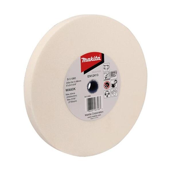 Rebolo Reto 8'' 3/4'' Grão 60 B-51960 Makita