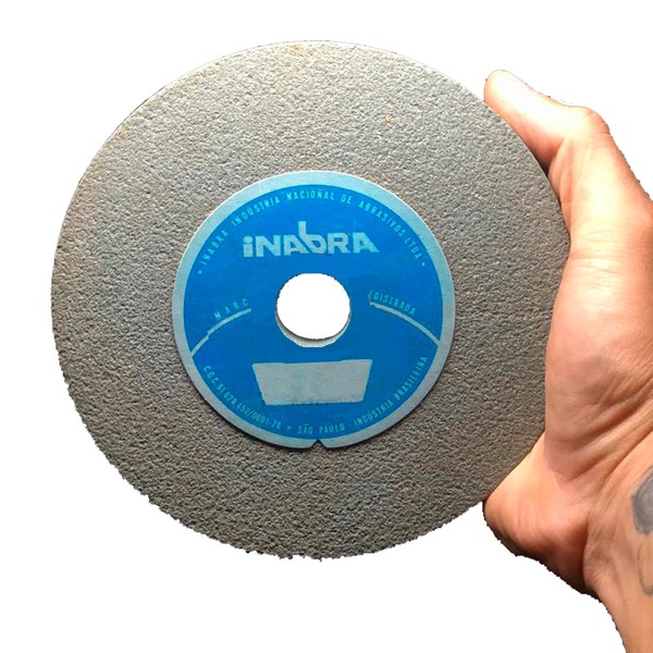 Rebolo Reto Pedra Esmeril Afiação Videa 6 Pol X 1" X 3/4" Ver