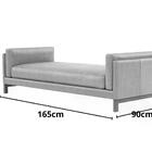 Recamie Divan Pés Em Mdf