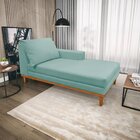 Recamier 165cm Suede Almeria Maranata Estofados Azul Tiffany