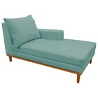 Recamier 165cm Suede Almeria Maranata Estofados Azul Tiffany