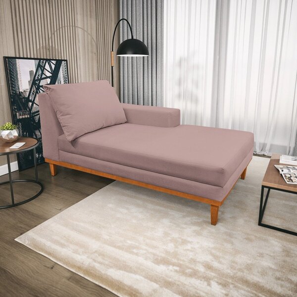 Recamier Almeria 165cm Linho Maranata Estofados Rose