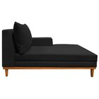 Recamier Almeria 165cm Suede Maranata Estofados Preto