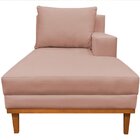 Recamier Almeria 165cm Suede Maranata Estofados Rose