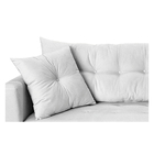 Recamier Azura 140cm Com Almofada Lado Direito Suede - Doce S