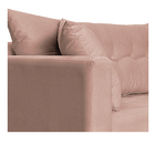 Recamier Azura 140cm Com Almofada Lado Direito Suede - Doce S