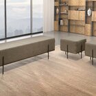 Recamier Banco Luxo Eros Sala De Estar Cappuccino