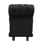 Recamier Barcelona Namoradeira Suede Preto - D'rossi