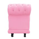 Recamier Barcelona Namoradeira Suede Rosa Bebê - D'rossi