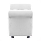 Recamier Bau Egeo 120x Suede Branco - Dominic Decor