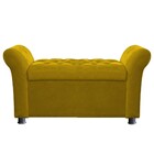 Recamier Bau Egeo 120x Suede Mostarda - Dominic Decor