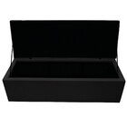 Recamier Baú Estofada Mel 160 Cm Queen Size Com Capitonê Sued