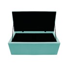 Recamier Baú Estofada Mel 90 Cm Solteiro Com Capitonê  Suede