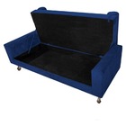 Recamier Baú Félix Solteiro 100cm Suede Rosê - Amarena Móveis