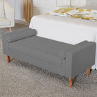 Recamier Baú Félix Solteiro 160 Cm Corano - Doce Sonho Móveis