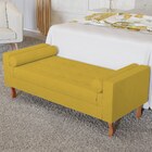 Recamier Baú Félix Solteiro 160 Cm Suede - Doce Sonho Móveis