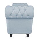 Recamier Baú Grécia 1 40 M Linho Cinza Claro A05 D'rossi