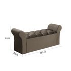 Recamier Baú Simbal Miami 152 Cm