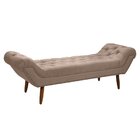 Recamier Calçadeira 165x65x55cm Armani Creme