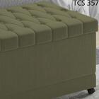 Recamier Calçadeira Bau 140 Cm Rodizios Madi Corano Peer