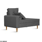 Recamier Calçadeira Cancun 158cm X 85cm X 80cm Grafite