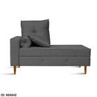 Recamier Calçadeira Cancun 158cm X 85cm X 80cm Grafite