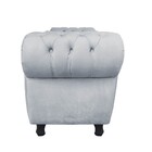 Recamier Com Baú Grécia 195 Cm Namoradeira Calçadeira Suede C