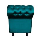 Recamier Com Baú Grécia Namoradeira Calçadeira Acetinado - D'