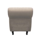 Recamier Com Baú Itália Namoradeira Calçadeira Suede M11 - D'