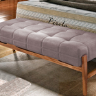 Recamier Decorativo Rosé Em Veludo 1,58m Unik