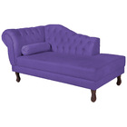 Recamier Diana 160cm Lado Direito Corano Roxo - Amarena Móveis